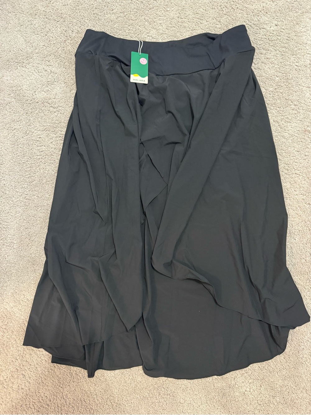 Halara Breezeful high waisted hi/low skirt